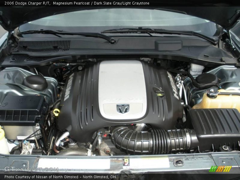 Magnesium Pearlcoat / Dark Slate Gray/Light Graystone 2006 Dodge Charger R/T