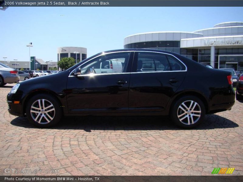 Black / Anthracite Black 2006 Volkswagen Jetta 2.5 Sedan