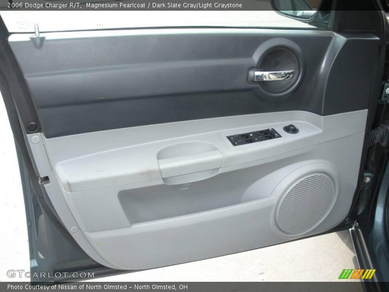 Magnesium Pearlcoat / Dark Slate Gray/Light Graystone 2006 Dodge Charger R/T
