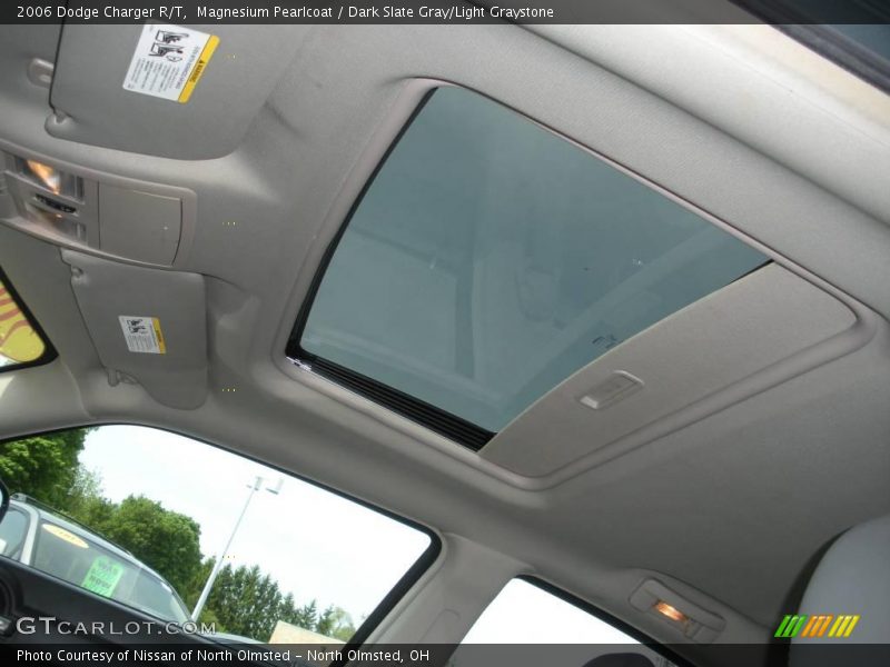 Magnesium Pearlcoat / Dark Slate Gray/Light Graystone 2006 Dodge Charger R/T