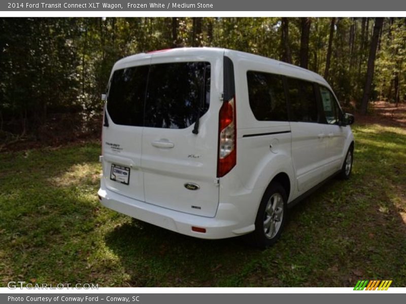 Frozen White / Medium Stone 2014 Ford Transit Connect XLT Wagon