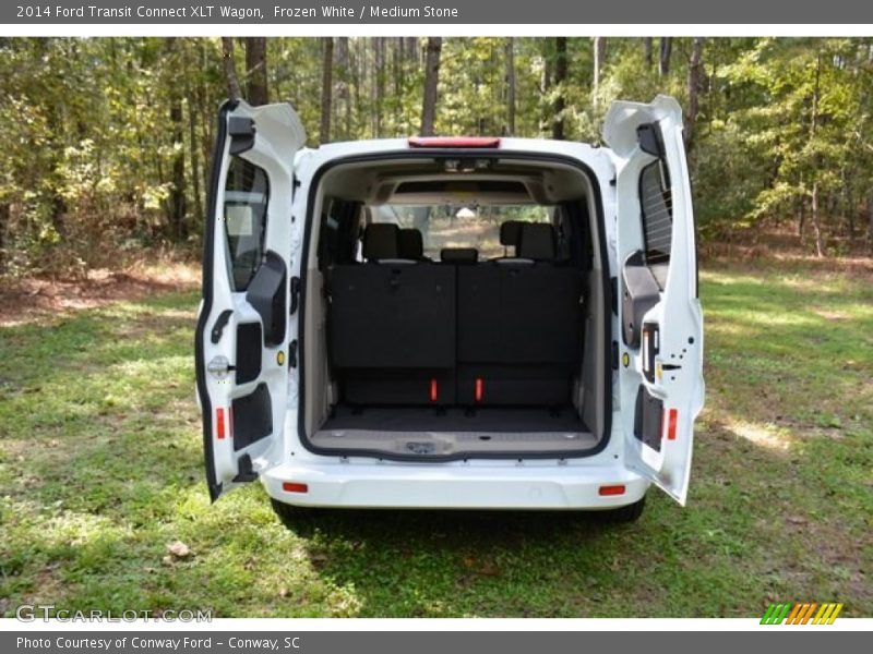 Frozen White / Medium Stone 2014 Ford Transit Connect XLT Wagon