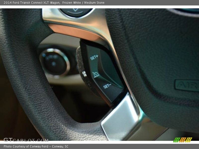 Frozen White / Medium Stone 2014 Ford Transit Connect XLT Wagon