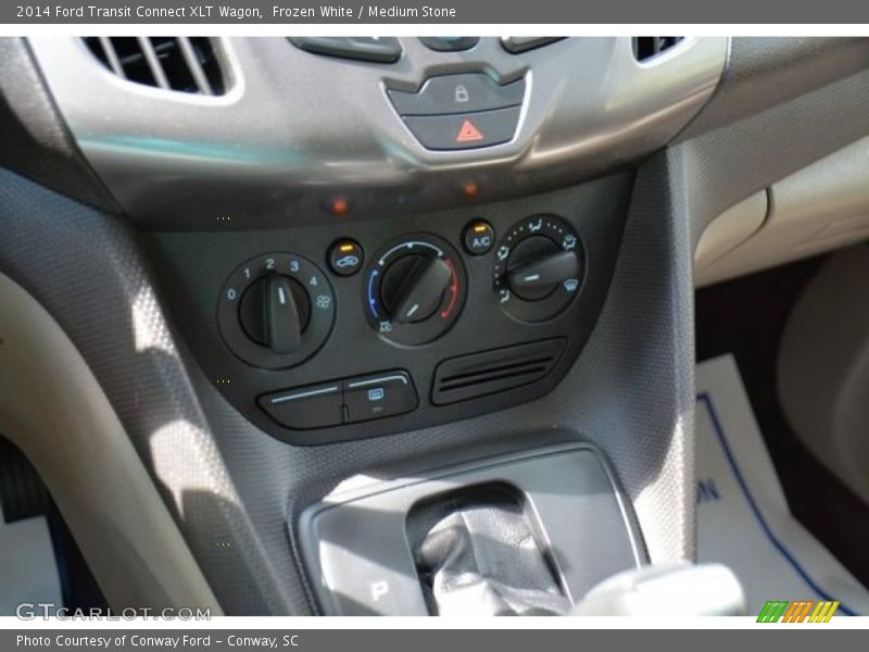 Frozen White / Medium Stone 2014 Ford Transit Connect XLT Wagon