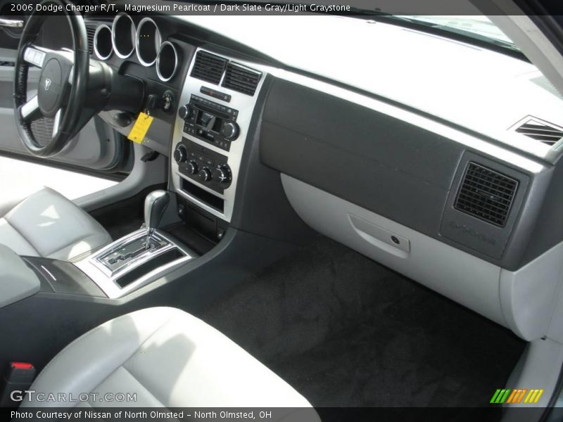 Magnesium Pearlcoat / Dark Slate Gray/Light Graystone 2006 Dodge Charger R/T