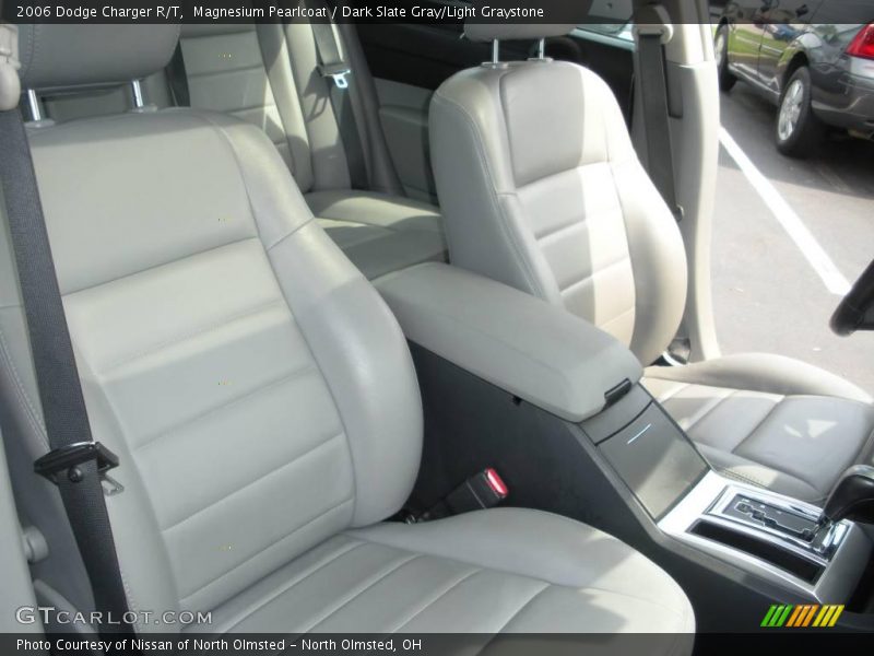 Magnesium Pearlcoat / Dark Slate Gray/Light Graystone 2006 Dodge Charger R/T