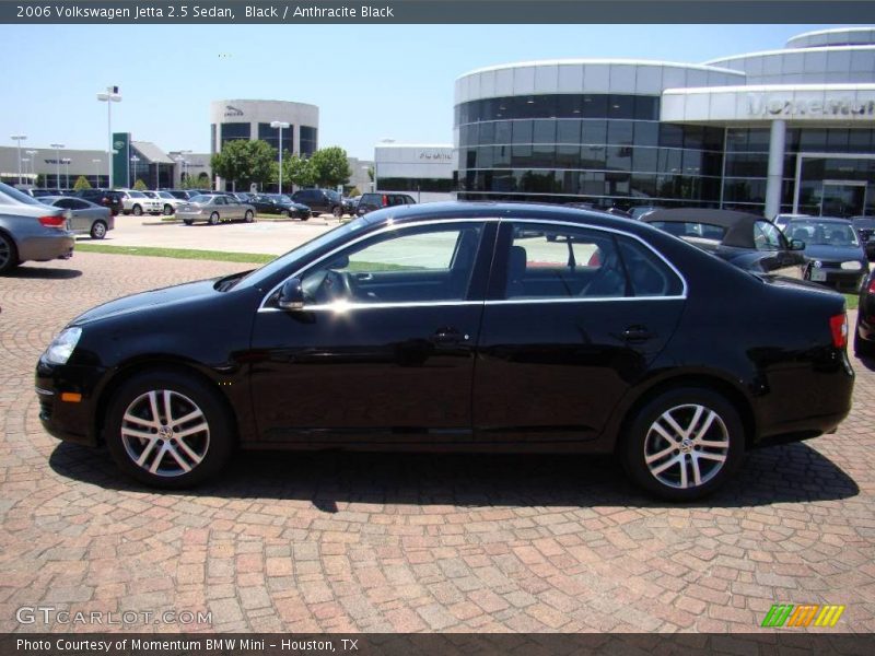 Black / Anthracite Black 2006 Volkswagen Jetta 2.5 Sedan