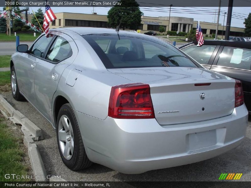 Bright Silver Metallic / Dark Slate Gray 2008 Dodge Charger SE