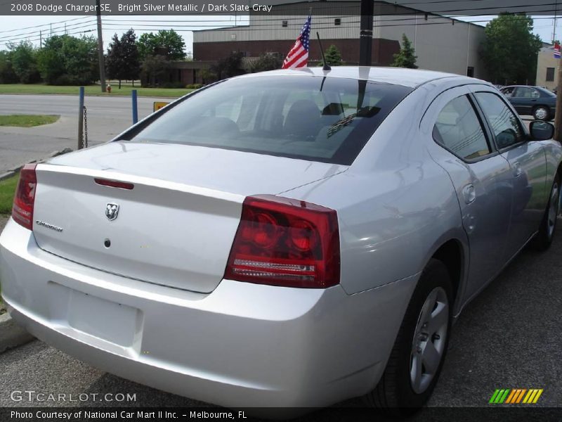 Bright Silver Metallic / Dark Slate Gray 2008 Dodge Charger SE