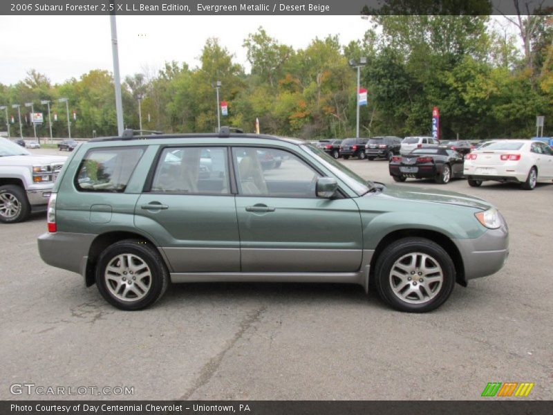 Evergreen Metallic / Desert Beige 2006 Subaru Forester 2.5 X L.L.Bean Edition