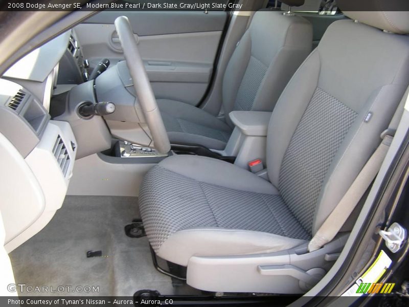 Modern Blue Pearl / Dark Slate Gray/Light Slate Gray 2008 Dodge Avenger SE