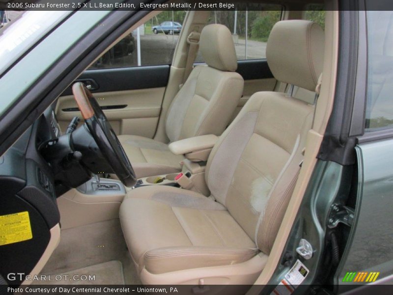 Evergreen Metallic / Desert Beige 2006 Subaru Forester 2.5 X L.L.Bean Edition