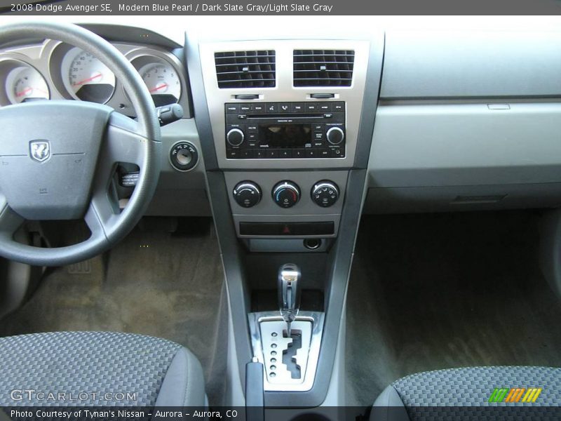 Modern Blue Pearl / Dark Slate Gray/Light Slate Gray 2008 Dodge Avenger SE