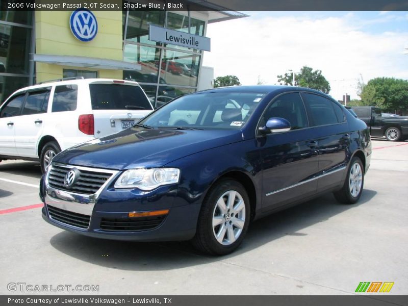 Shadow Blue / Black 2006 Volkswagen Passat 2.0T Sedan