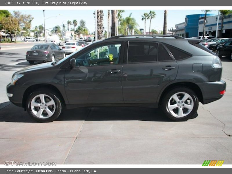 Flint Gray Mica / Light Gray 2005 Lexus RX 330