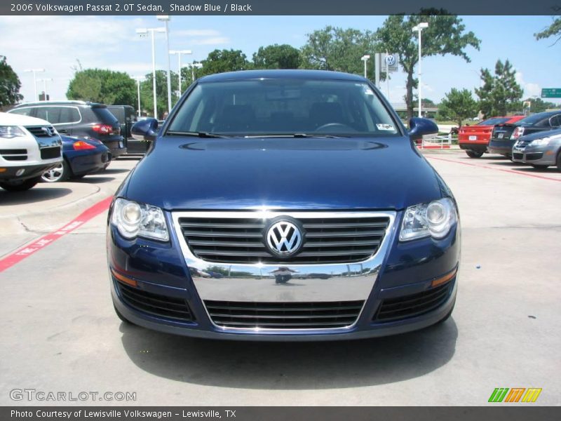 Shadow Blue / Black 2006 Volkswagen Passat 2.0T Sedan