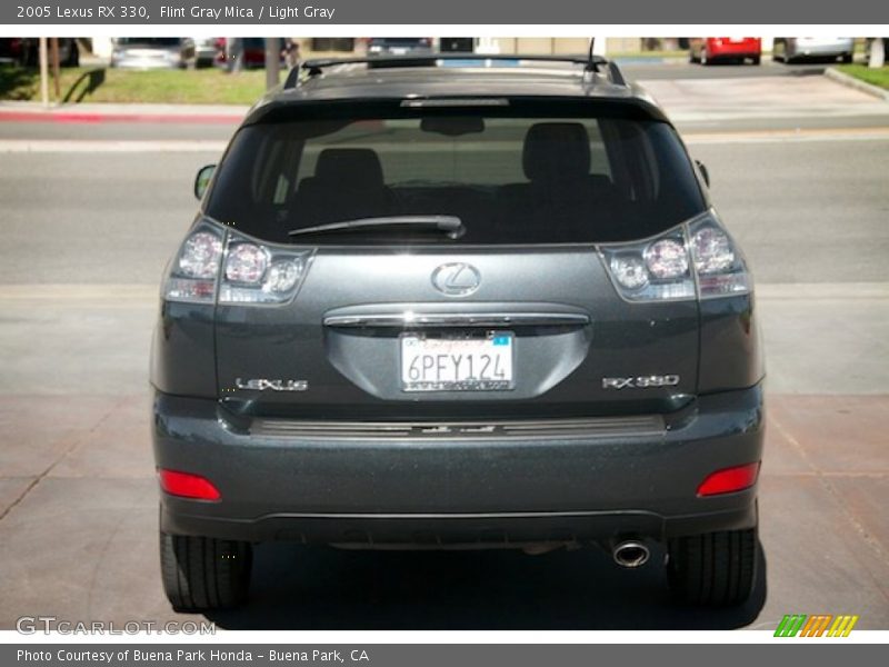 Flint Gray Mica / Light Gray 2005 Lexus RX 330