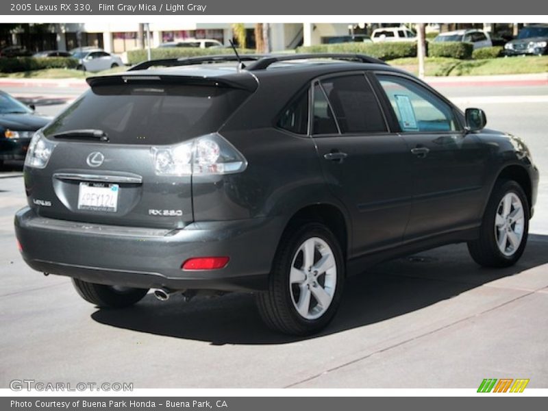 Flint Gray Mica / Light Gray 2005 Lexus RX 330