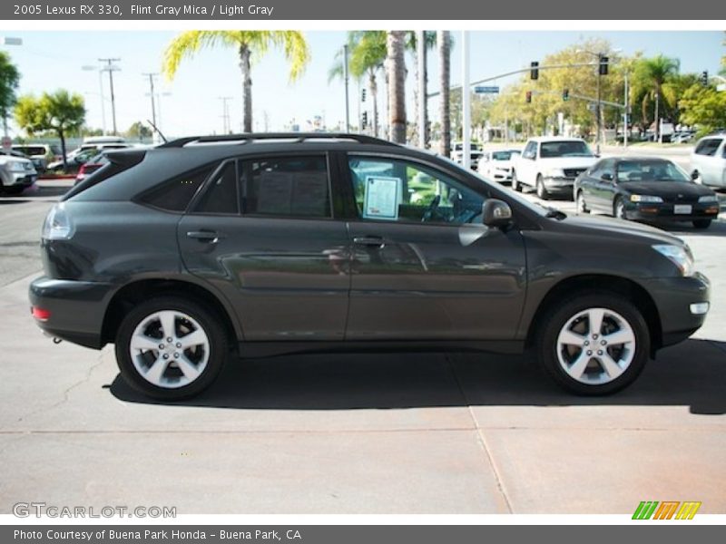 Flint Gray Mica / Light Gray 2005 Lexus RX 330