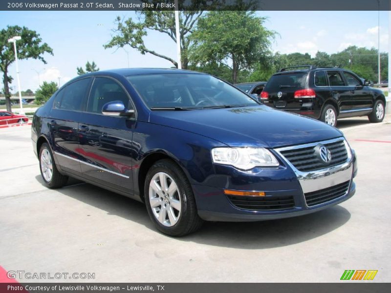 Shadow Blue / Black 2006 Volkswagen Passat 2.0T Sedan