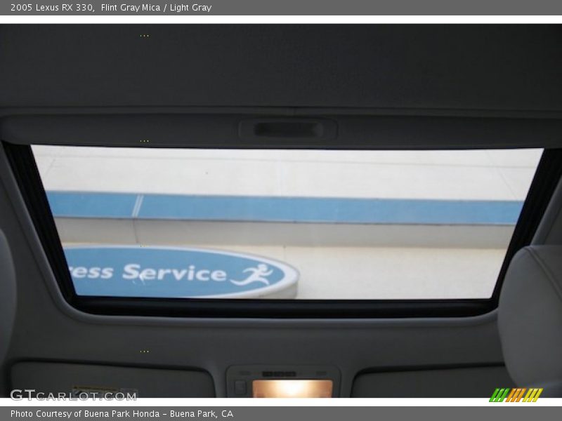 Flint Gray Mica / Light Gray 2005 Lexus RX 330
