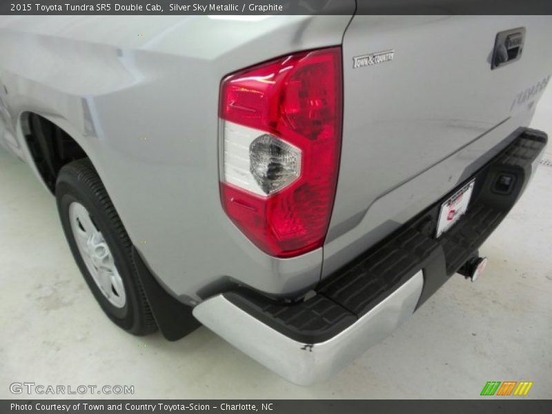 Silver Sky Metallic / Graphite 2015 Toyota Tundra SR5 Double Cab