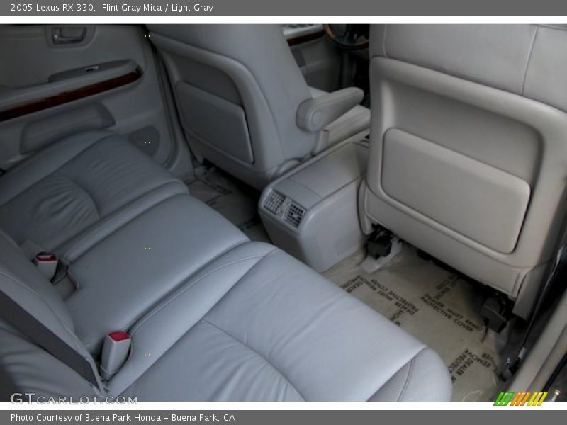 Flint Gray Mica / Light Gray 2005 Lexus RX 330