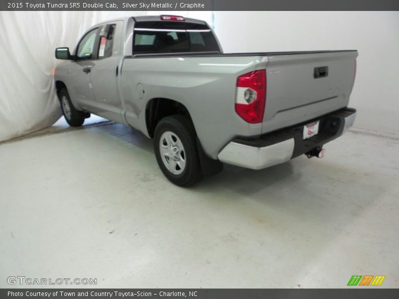 Silver Sky Metallic / Graphite 2015 Toyota Tundra SR5 Double Cab