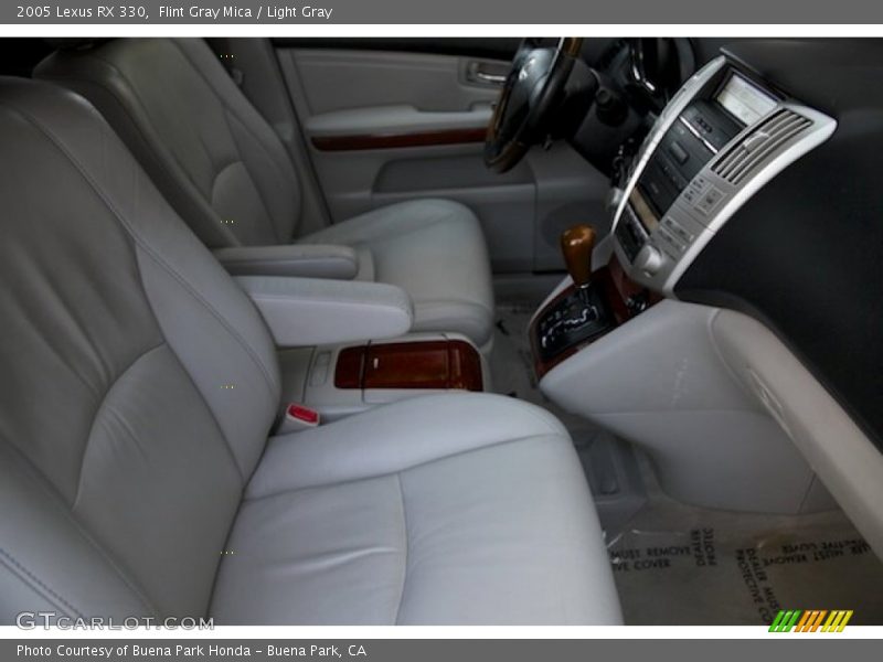 Flint Gray Mica / Light Gray 2005 Lexus RX 330