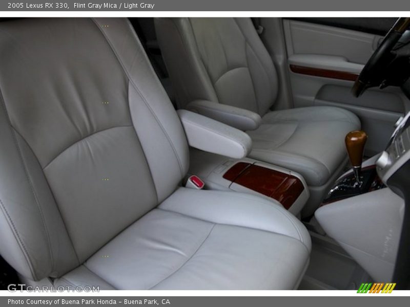 Flint Gray Mica / Light Gray 2005 Lexus RX 330