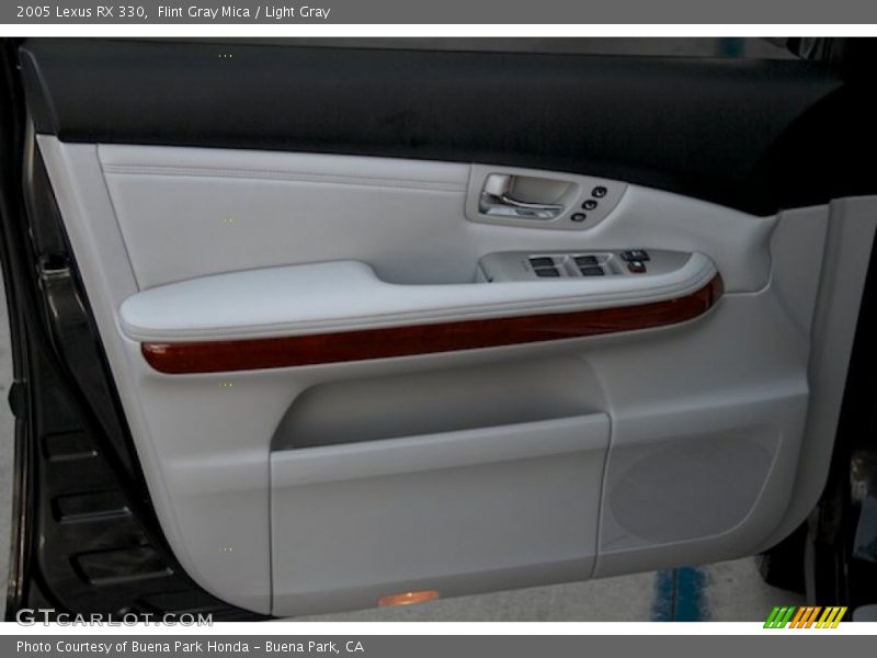 Flint Gray Mica / Light Gray 2005 Lexus RX 330