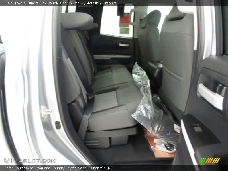 Silver Sky Metallic / Graphite 2015 Toyota Tundra SR5 Double Cab