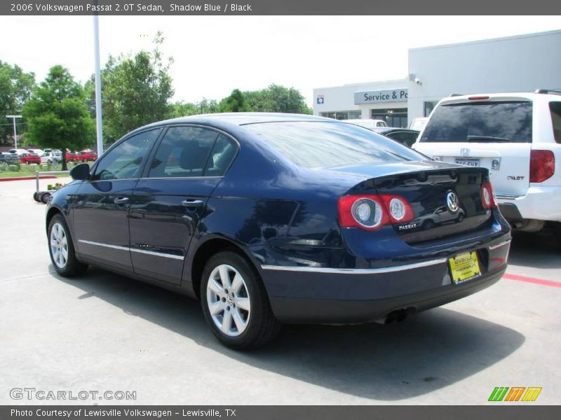 Shadow Blue / Black 2006 Volkswagen Passat 2.0T Sedan