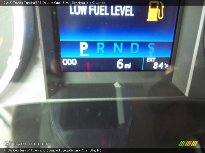 Silver Sky Metallic / Graphite 2015 Toyota Tundra SR5 Double Cab