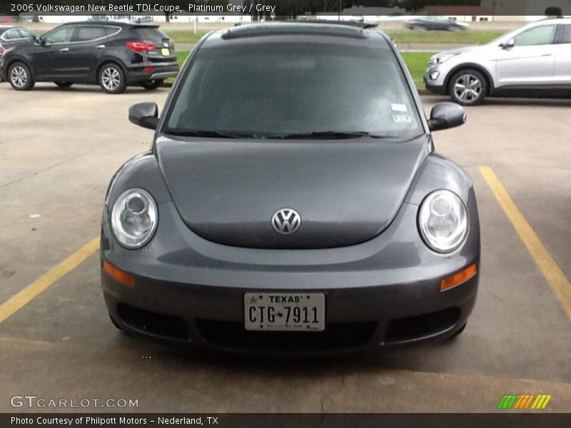 Platinum Grey / Grey 2006 Volkswagen New Beetle TDI Coupe