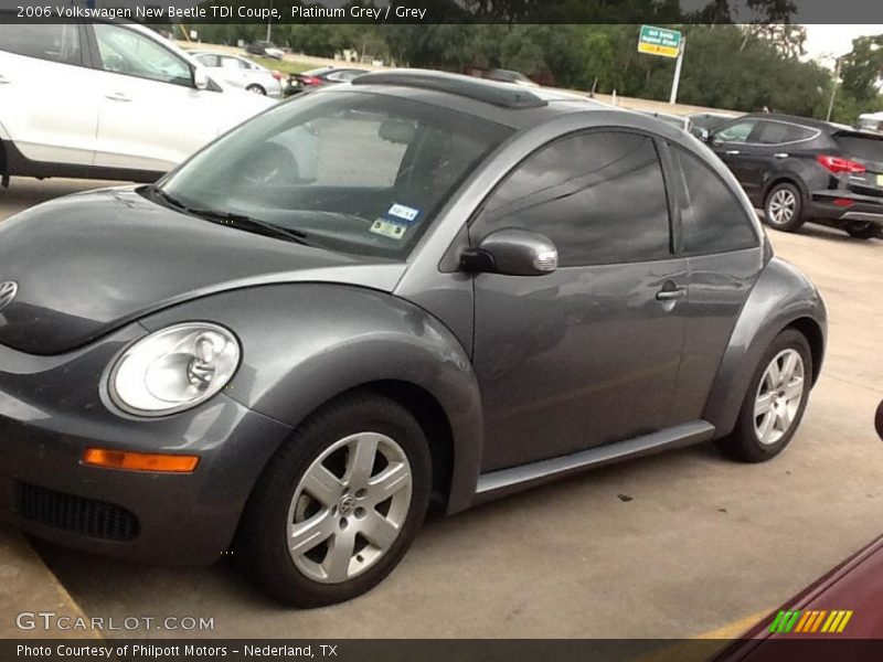 Platinum Grey / Grey 2006 Volkswagen New Beetle TDI Coupe