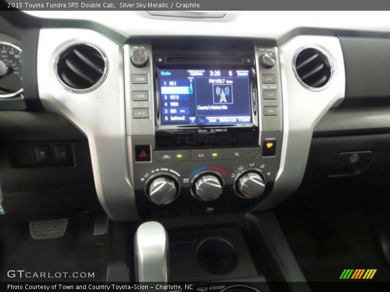 Silver Sky Metallic / Graphite 2015 Toyota Tundra SR5 Double Cab