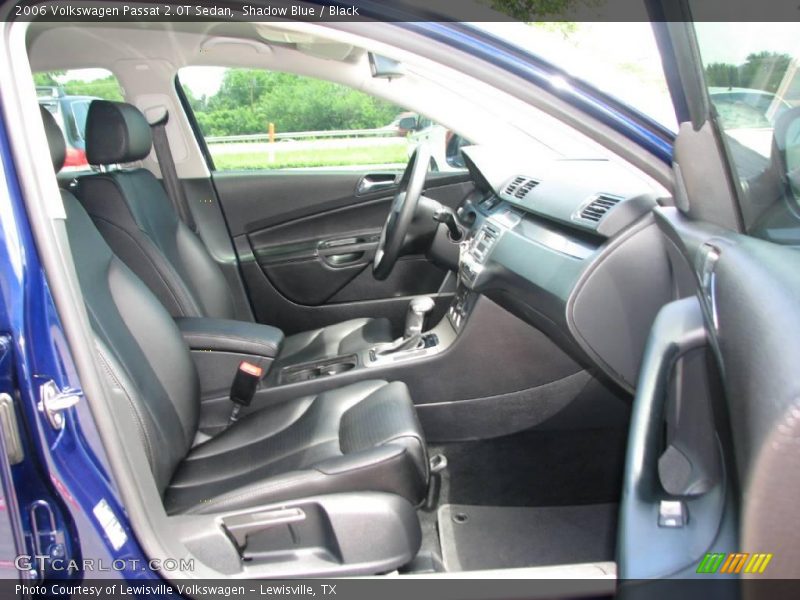 Shadow Blue / Black 2006 Volkswagen Passat 2.0T Sedan