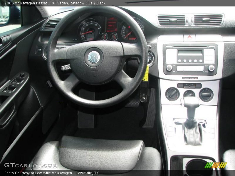 Shadow Blue / Black 2006 Volkswagen Passat 2.0T Sedan