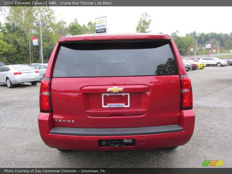 Crystal Red Tintcoat / Jet Black 2015 Chevrolet Tahoe LT 4WD