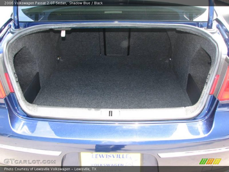 Shadow Blue / Black 2006 Volkswagen Passat 2.0T Sedan