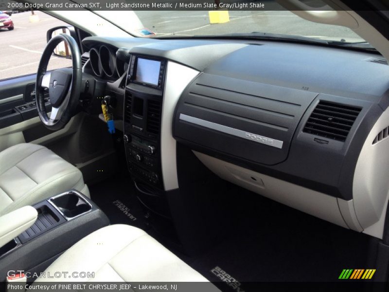 Light Sandstone Metallic / Medium Slate Gray/Light Shale 2008 Dodge Grand Caravan SXT