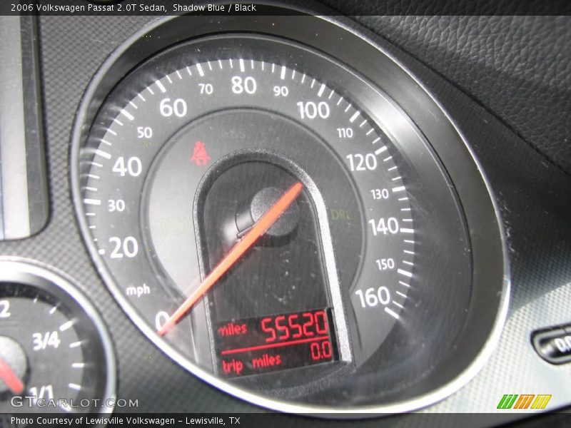 Shadow Blue / Black 2006 Volkswagen Passat 2.0T Sedan