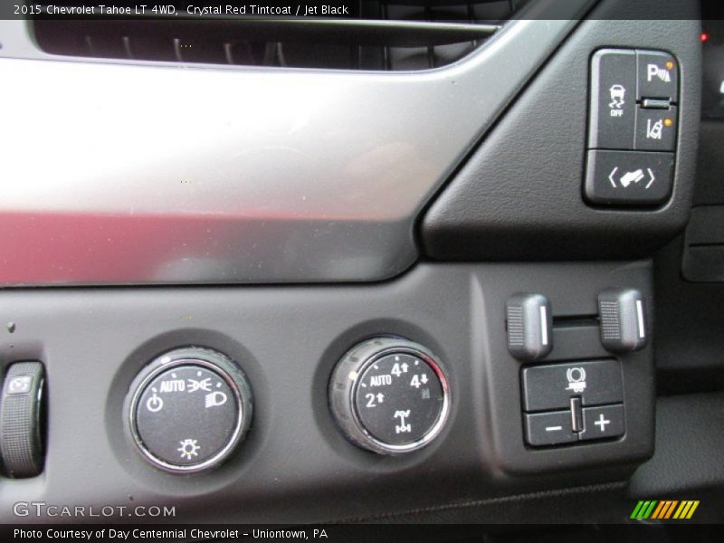 Crystal Red Tintcoat / Jet Black 2015 Chevrolet Tahoe LT 4WD