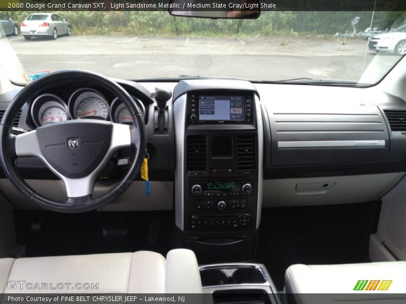 Light Sandstone Metallic / Medium Slate Gray/Light Shale 2008 Dodge Grand Caravan SXT