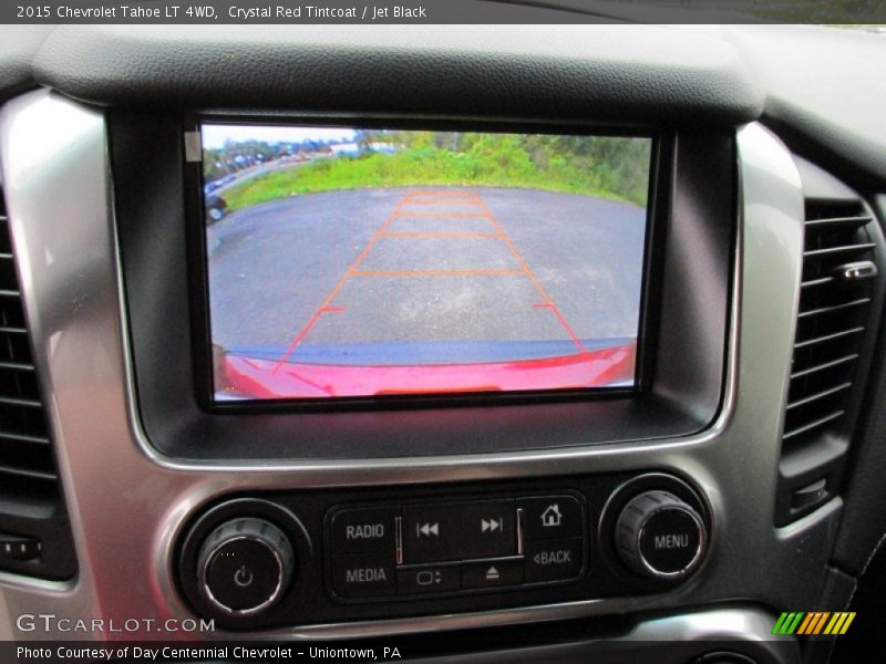 Crystal Red Tintcoat / Jet Black 2015 Chevrolet Tahoe LT 4WD