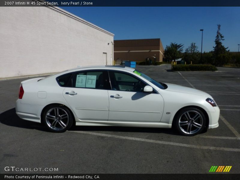  2007 M 45 Sport Sedan Ivory Pearl