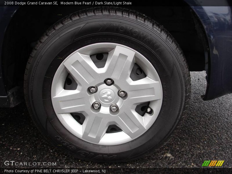 Modern Blue Pearl / Dark Slate/Light Shale 2008 Dodge Grand Caravan SE