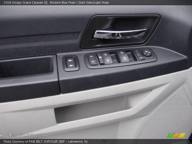 Modern Blue Pearl / Dark Slate/Light Shale 2008 Dodge Grand Caravan SE