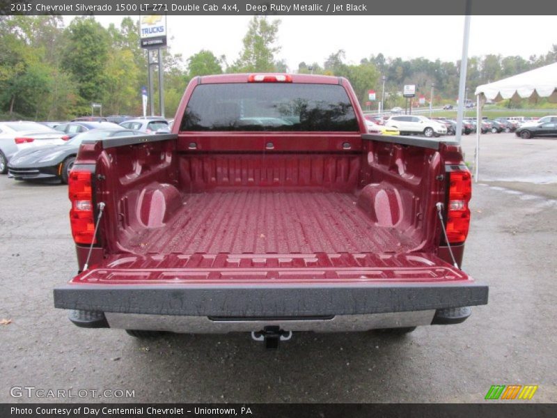 Deep Ruby Metallic / Jet Black 2015 Chevrolet Silverado 1500 LT Z71 Double Cab 4x4